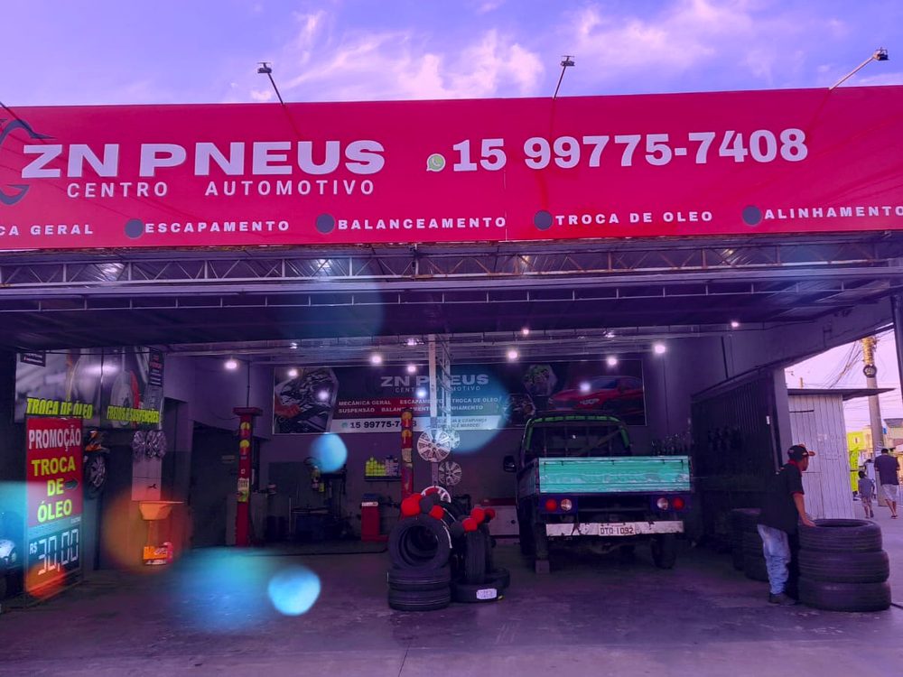 Loja de pneus ZN Pneus com promoção em até 10x sem juros em Sorocaba